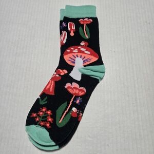 Mushroom Novelty Socks, 1 pair, OS